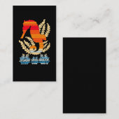 Retro Seahorse underwater Animal Zee Horse Lover Visitekaartje (Voorkant / Achterkant)