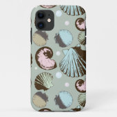 Retro Seashell Patroon Case-Mate iPhone Case (Achterkant)