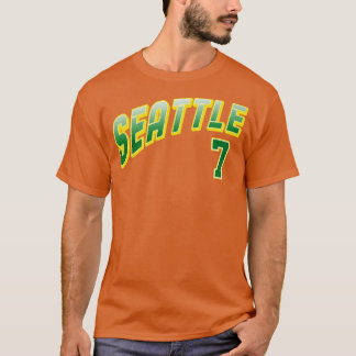 Retro Seattle nummer 3 T-shirt