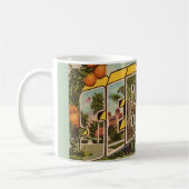 Retro Sebring Florida Briefkaart Koffiemok (Links)