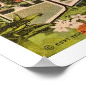 Retro Sebring Florida Briefkaart Print (Hoek)