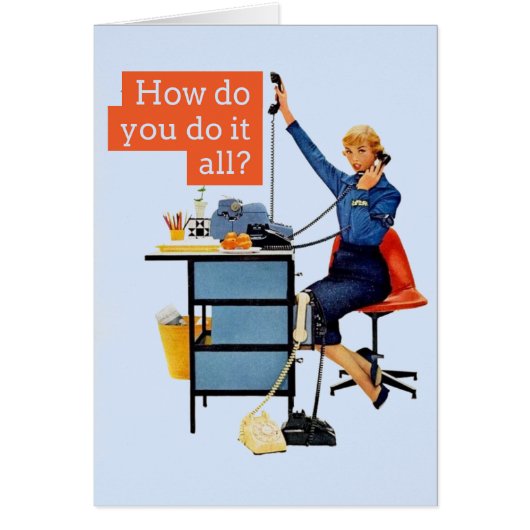 Retro Secretary Professional (Voorkant)