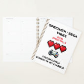 Retro Sega Vibes Pixel Studie No. 4 Planner (Display)