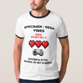 Retro Sega Vibes Pixel Studie No. 4 T-shirt