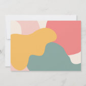  Retro Seizoen Groeten Foto Kerst Feestdagenkaart (Achterkant)