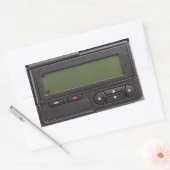 Retro Semafoon Rechthoekige Stickers (Envelop)