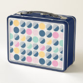 Retro Semi-Circle Patroon (Achterkant)