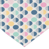 Retro Semi-Circle Patroon Korte Tafelloper (Hoek)