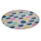 Retro Semi-Circle Patroon Snijplank (Hoek)