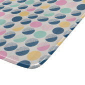 Retro Semi-Circle Patroon Snijplank (Hoek)