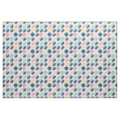 Retro Semi-Circle Patroon Stof (Fat Quarter)