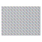 Retro Semi-Circle Patroon Tafelkleed (Voorkant (Horizontaal))