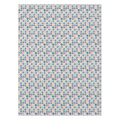 Retro Semi-Circle Patroon Tafelkleed (Voorkant)