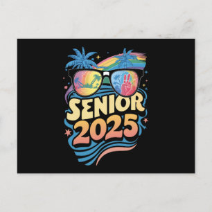 Retro Senior 2025 Klasse van 2025 Afstuderen Briefkaart