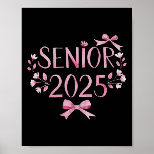 Retro Senior 25 cl van 2025 Afstuderen Coquette Pi Poster
