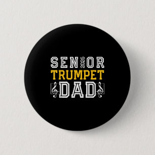 Retro Senior Trompet Vader 2026 Marching Band Cl V Ronde Button 5,7 Cm
