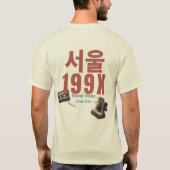 Retro Seoul 199X – Street Mood T-shirt (Achterkant)