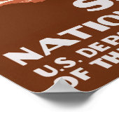  Retro Sequoia National Park Reizen Poster (Hoek)