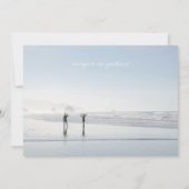 Retro Serif Mustard Yellow Save The Date (Achterkant)