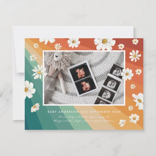 Retro Seventies Boho | Fotozwangerschap (Achterkant)