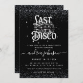 Retro Seventies Laatste Disco Bachelorette Weekend Kaart (Voorkant / Achterkant)