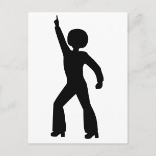 Retro Seventies Man Briefkaart