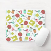 Retro Sewing Thmed Mousepad Muismat (Met muis)