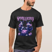  Retro Sexy Witch Spookalicious Halloween C T-shirt (Voorkant)