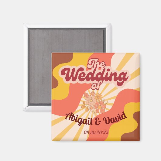 Retro Sfeer Vintage Magneet (Voorkant / Achterkant)