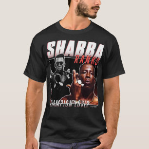 Retro  shabba Rank Champion Lover voor Mannen T-shirt