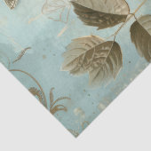 Retro shabby chique vlinder & rozen tissue papier (Detail)