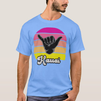 Retro Shaka Aloha Hawaiian Hang Handje 12 T-shirt