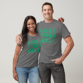 Retro Shamrock Lucky Vibes Only Irish St Patricks T-shirt (Unisex)