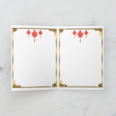 Retro Shanghai Advertising Mahjong Game  Kaart (Binnen)