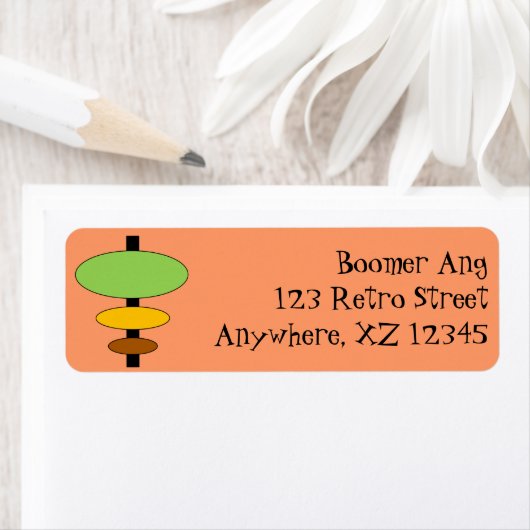 Retro Shape Etiket (Insitu)