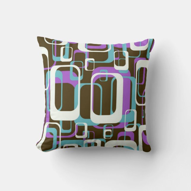 Retro Shapes American Mojo Pillow Kussen (Voorkant)