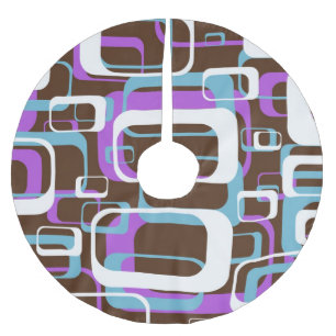 RETRO SHAPES PATTERN KERSTBOOM ROK