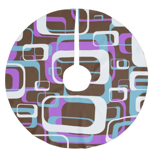RETRO SHAPES PATTERN KERSTBOOM ROK (Voorkant)