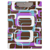 RETRO SHAPES PATTERN KLEMBORD (Voorkant)