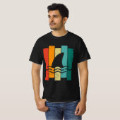 Retro Shark Fin T-shirt (Voorkant volledig)
