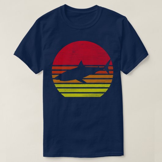 Retro Shark Pullover (Design voorkant)