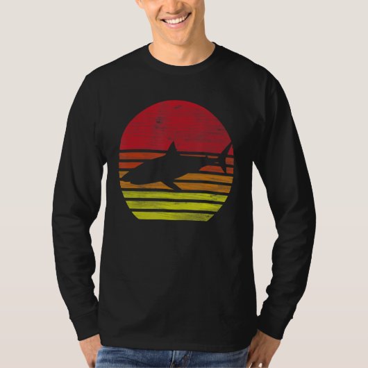 Retro Shark T-shirt (Voorkant)