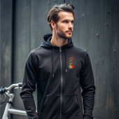 Retro Shark Valley Fietsroute Hoodie