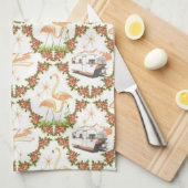 Retro Shasta Dish Towel Theedoek (Quarter Fold)