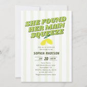 Retro She Found Her Main Squeeze Bridal Shower Kaart (Voorkant)