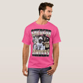 Retro Shedeur Sanders T-shirt (Voorkant volledig)