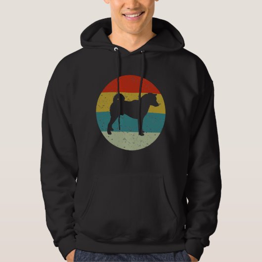 Retro shiba hoodie (Voorkant)