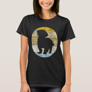 Retro Shih Tzu - Puppy Dog Trainer Dier T-shirt