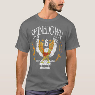 Retro Shinedowns Memes Cosplay Design Arts Rock Mu T-shirt