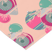 Retro Shiny Brite Christmas Ornaments Lange Tafelloper (Hoek)